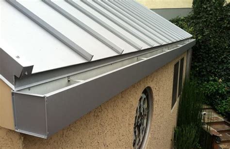 metal box gutter|box gutters for metal roof.